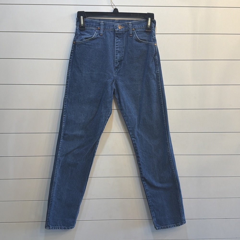 VTG Wrangler 14MWZG Cowboy Cut Jeans Made in USA 11x32 (Fit 27X31) Womens
